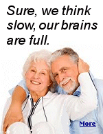 Scientists believe older people do not decline mentally with age, it just takes them longer to recall facts because they have more information in their brains. 